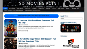 What 1sdmoviespoint.com website looked like in 2020 (3 years ago)