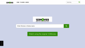 What 123movies.today website looked like in 2020 (3 years ago)
