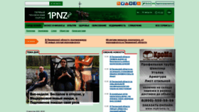 What 1pnz.ru website looked like in 2020 (3 years ago)