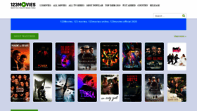 What 123movies123.cc website looked like in 2020 (3 years ago)