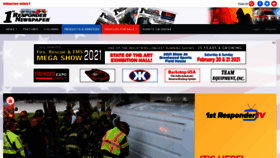 What 1strespondernews.com website looked like in 2020 (4 years ago)