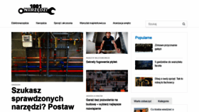 What 1001narzedzi.pl website looked like in 2020 (3 years ago)