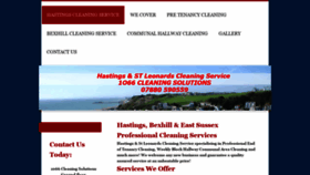 What 1066-cleaning-solutions.co.uk website looked like in 2020 (3 years ago)