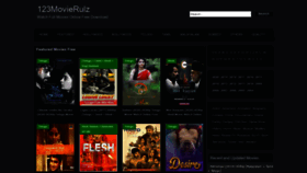 What 123movierulz.me website looked like in 2020 (3 years ago)
