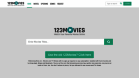 What 123movies4free.me website looked like in 2020 (3 years ago)
