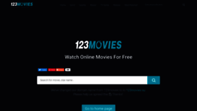 What 123movies.su website looked like in 2020 (3 years ago)