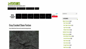 What 14textures.com website looked like in 2020 (3 years ago)