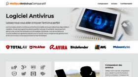 What 10meilleursantivirus.com website looked like in 2020 (3 years ago)