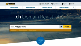What 101domain.ch website looked like in 2020 (3 years ago)