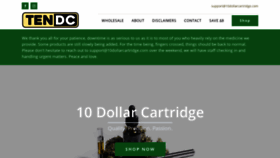 What 10dollarcartridge.com website looked like in 2020 (3 years ago)