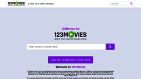 What 123moviesgo.club website looked like in 2020 (3 years ago)