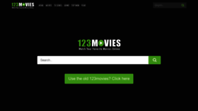 What 123moviesca.com website looked like in 2020 (3 years ago)