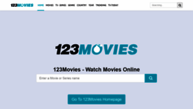 What 1-2-3movies.com website looked like in 2020 (3 years ago)