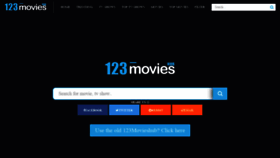 What 123movieshub.tech website looked like in 2020 (3 years ago)