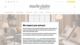 What 100ideesdeco.marieclairemaison.com website looked like in 2020 (3 years ago)