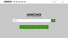 What 123moviesd.com website looked like in 2020 (3 years ago)