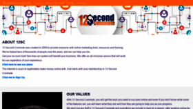 What 12scsuccess.com website looked like in 2020 (3 years ago)
