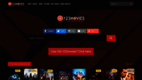 What 123moviesdl.com website looked like in 2020 (3 years ago)