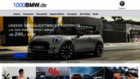 What 1000bmw.de website looked like in 2020 (3 years ago)