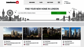 What 1newhomes.com website looked like in 2020 (3 years ago)