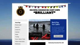What 104brilliant.com website looked like in 2020 (3 years ago)