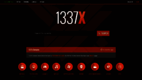 What 1337x.cyou website looked like in 2020 (3 years ago)