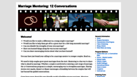 What 12conversations.com website looked like in 2020 (3 years ago)