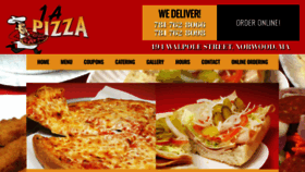 What 1apizza.com website looked like in 2021 (5 years ago)