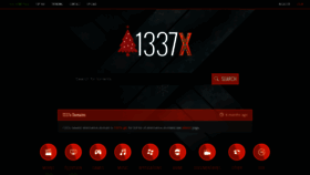 What 1337x.to website looked like in 2021 (3 years ago)