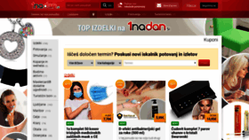 What 1nadan.si website looked like in 2021 (3 years ago)