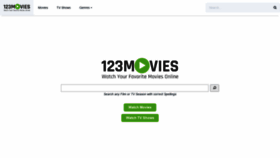 What 123moviesfd.net website looked like in 2021 (3 years ago)