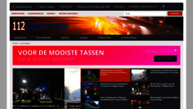 What 112wageningen.nl website looked like in 2021 (3 years ago)