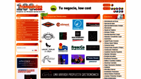What 100franquicias.com website looked like in 2021 (3 years ago)