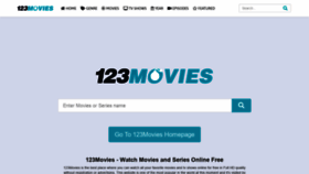What 123movieswow.com website looked like in 2021 (3 years ago)