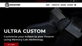 What 1791gunleather.com website looked like in 2021 (3 years ago)