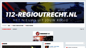 What 112-regioutrecht.nl website looked like in 2021 (3 years ago)