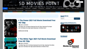 What 1sdmoviespoint.live website looked like in 2021 (3 years ago)
