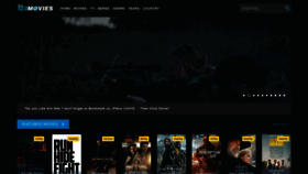 What 123movies4ufree.me website looked like in 2021 (3 years ago)