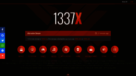 What 1337x.tw website looked like in 2021 (3 years ago)