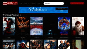 What 1234movies.online website looked like in 2021 (3 years ago)