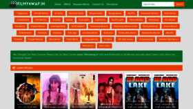 What 1filmy4wap.com website looked like in 2021 (3 years ago)