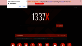 What 1337x.unblocked.id website looked like in 2021 (3 years ago)