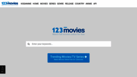 What 123movie.ag website looked like in 2021 (3 years ago)