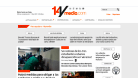 What 14ymedio.com website looked like in 2021 (3 years ago)