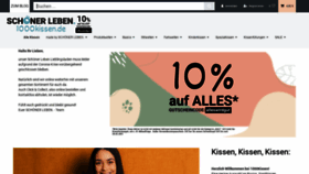 What 1000kissen.de website looked like in 2021 (3 years ago)