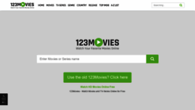 What 123movie.lc website looked like in 2021 (3 years ago)