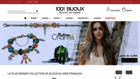 What 1001-bijoux.fr website looked like in 2021 (3 years ago)