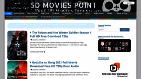 What 1sdmoviespoint.vip website looked like in 2021 (3 years ago)