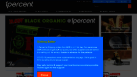 What 1percent.com website looked like in 2021 (3 years ago)