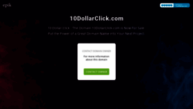 What 10dollarclick.com website looked like in 2021 (3 years ago)